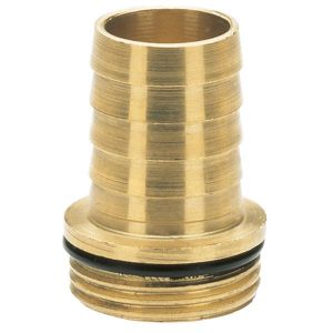 Щуцер за клапан месингов с мъжка резба 3/4" за маркуч 3/4" GARDENA (№07250)