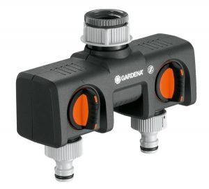 Двупътен адаптер за кран GARDENA (№08193)