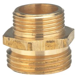 Нипел редуциращ месингов с резба 3/4"-1" GARDENA (№07263)