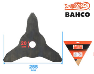 Нож GRA3 3 зъба 255мм и отвор 20мм – BAHCO