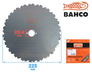 Диск XRT 24 зъба 225мм и отвор 25.4мм – BAHCO